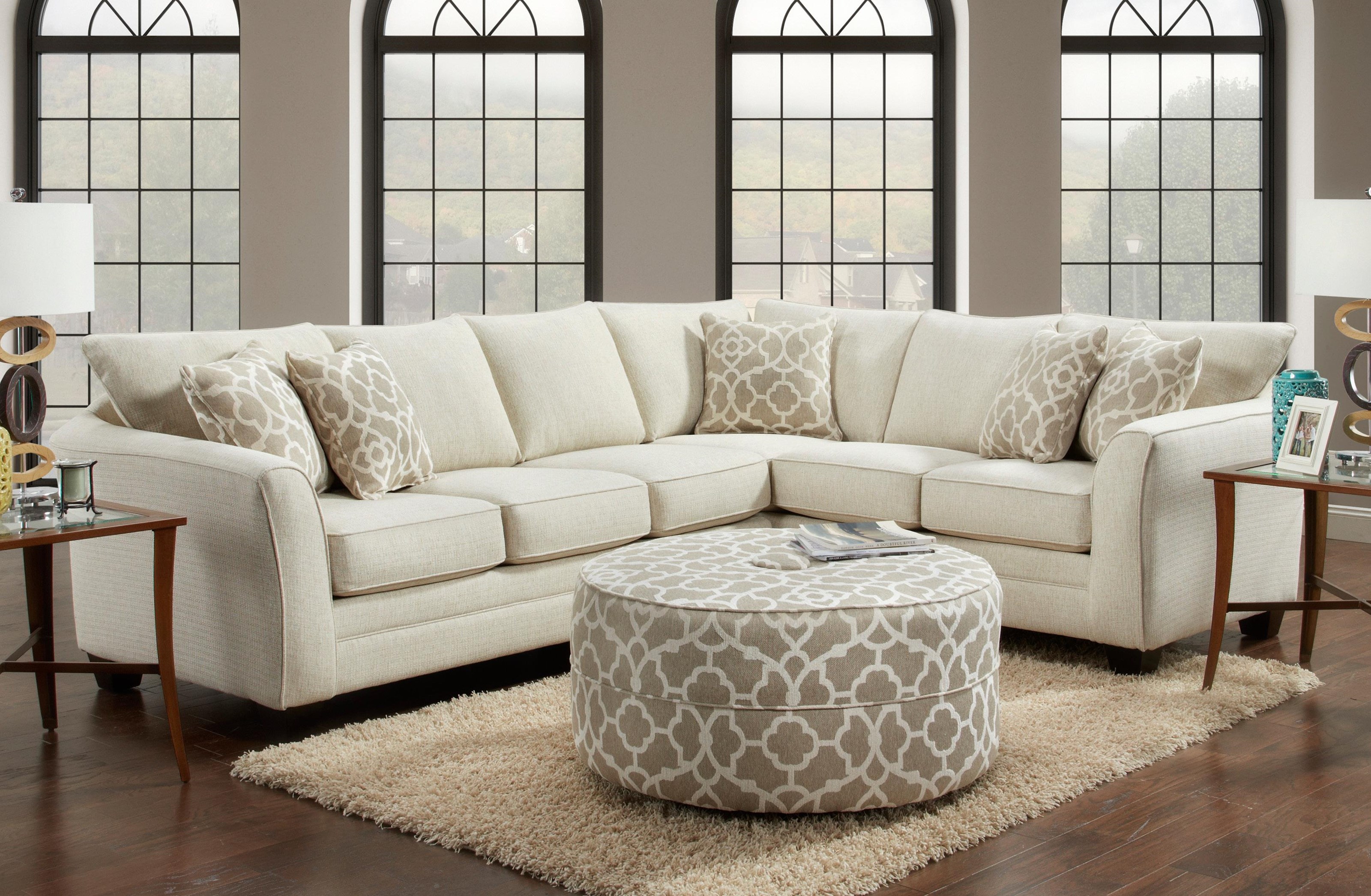 J Furniture Fenwick London 2 Piece Sectional Johnny Janosik
